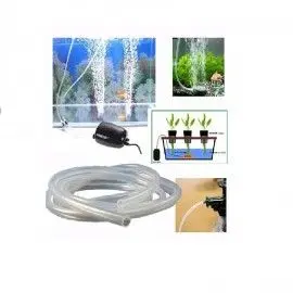 MANGUERA SILICONA FLEXIBLE X 1MT CO2 Y OXIGENACION
