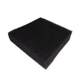 ESPUMA NEGRA FILTRACIÓN ACUARIO PECES 20X20 CM BIOESPONJA