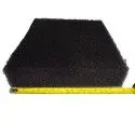ESPUMA NEGRA FILTRACION ACUARIO PECES 20X20 CM BIOESPONJA