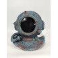DECORACION ACUARIO CASCO BUZO 15X14X14 CM