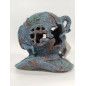 DECORACION ACUARIO CASCO BUZO 15X14X14 CM
