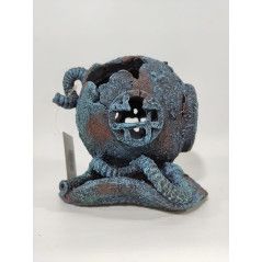 DECORACION PARA ACUARIO CASCO BUSO 15X14X14 CM