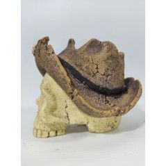 DECORACION PARA ACUARIO CALAVERA PIRATA 15X13X13CM