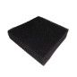 ESPUMA NEGRA FILTRACION ACUARIO PECES 20X20 CM BIOESPONJA