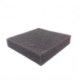 ESPUMA FILTRO ACUARIO 25X25X5CM PORO GRUESO FILTRACION PECES