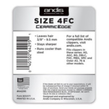 CUCHILLA CERAMICEDGE N4FC ANDIS