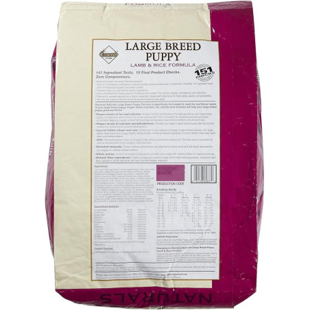 DIAMOND NATURALS LARGE BREED PUPPY 40 LB CACHORRO RAZA GRANDE