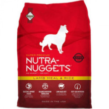 NUTRA NUGGETS CORDERO Y ARROZ 15 KG