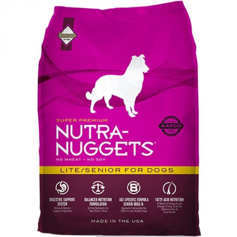 ALIMENTO NUTRA NUGGETS LITE SENIOR 7.5 KG