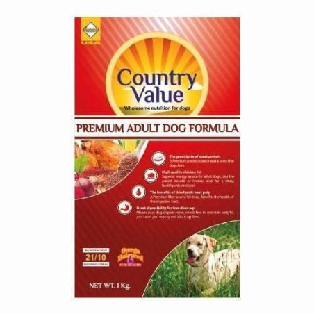 COUNTRY VALUE PERROS ADULTOS 3 KG