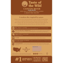 TASTE OF THE WILD FELINE CANYON RIVER (TRUCHA SALMON) 5 LB