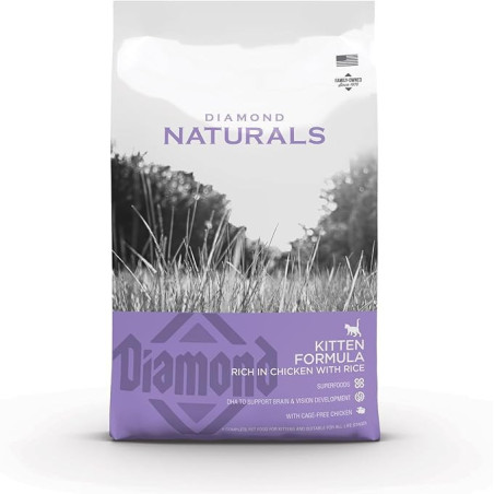DIAMOND NATURALS DRY KITTEN FORMULA 6 LIBRAS