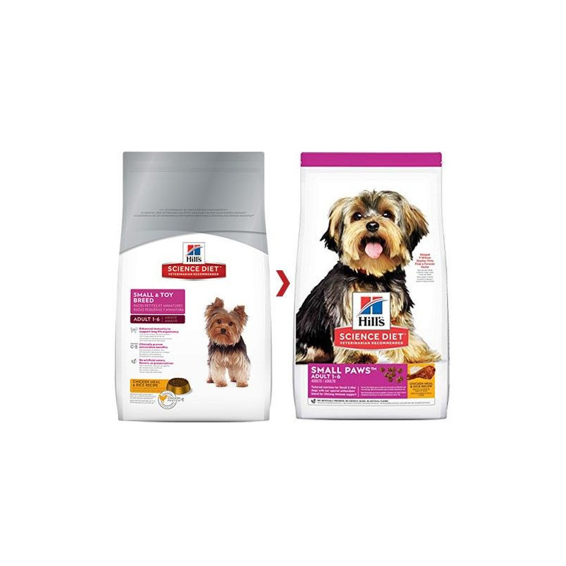 Hill’s Science Diet Small Paws Adult 1–6, pollo, 4,5 lb Hill’s Science Diet Small Paws Adult 1–6, pollo, 4,5 lb