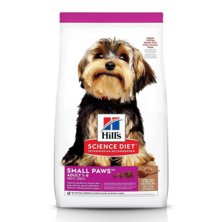 ALIMENTO HILLS ADULTOS SMALL TOY & BREED L&R 4,5LB RAZA PEQUEÑA