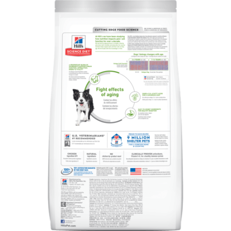 ALIMENTO HILLS ADULTOS 1-6 YOUTHFUL 12.5lb PERROS