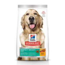 ALIMENTO HILLS ADULTOS 1-6 PERFECT WEIGHT 4lb PERROS
