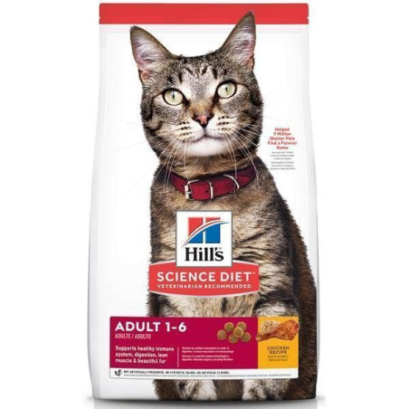 ALIMENTO HILLS ADULTOS OPTIMAL CARE 16LB GATOS
