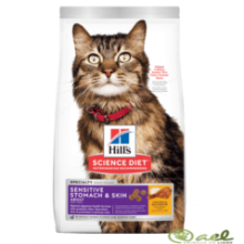 ALIMENTO HILLS ADULTOS SENSITIVE STOMACH & SKIN 3,5LB GATOS