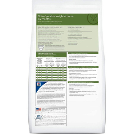 ALIMENTO HILLS ADULTOS METABOLIC 17,6LB CONTROL PESO PERROS