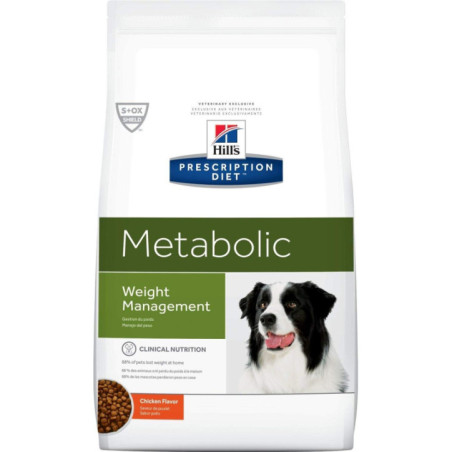ALIMENTO HILLS ADULTOS METABOLIC 27,5LB CONTROL PESO PERROS