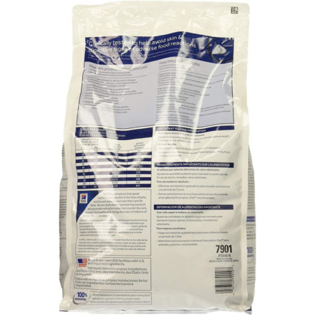 ALIMENTO HILLS ADULTOS z/d ULTRA ALLERGEN 8LB PIEL SENSIBLE PERROS