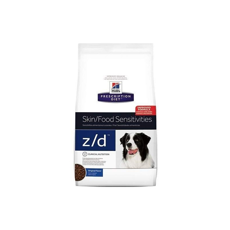 ALIMENTO HILLS ADULTOS z/d ULTRA ALLERGEN 17,6LB PIEL SENSIBLE PERROS