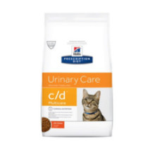 ALIMENTO HILLS GATOS c/d MULTICARE CHICKEN 4LB ADULTOS