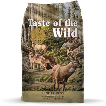 TASTE OF THE WILD PINE FOREST 28 LB PERROS ADULTOS