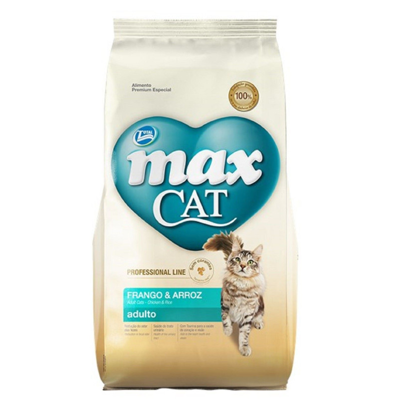 GATOS MAX CAT P. LINE ADULTO FRANGO & ARROZ 3KG ALIMENTO