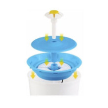 FUENTE FLOR PEQUEÑA AZUL 1.6 L