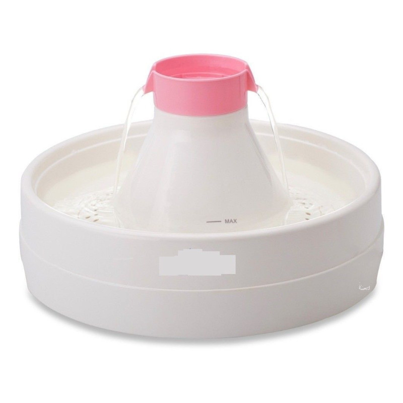 FUENTE PARA PERROS GATOS OASIS AURA ROSADO 3.0 L