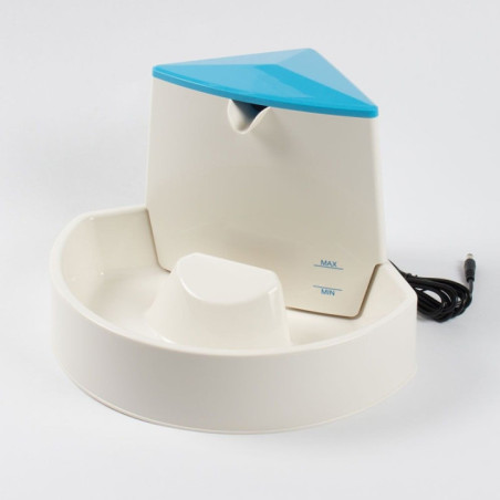 FUENTE PARA PERROS O GATOS DE ESQUINA AZUL 2.5 L