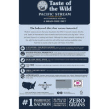 TASTE OF THE WILD PACIFIC STREAM ADULTOS SALMON 40 LB