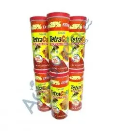 Caja de Tetra Color 300gr X 12 Unidades Para Peces Acuarios
